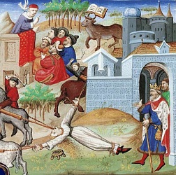 Le supplice de la reine Brunehaut
